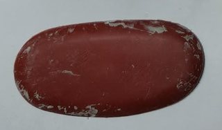 A soft red resin kidney rib